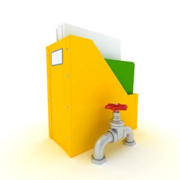 Plumbing files Иллюстрация