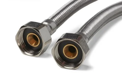 Plumbing hoses Stock Photos