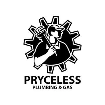 Plumbing logo design vector Stock Illustration