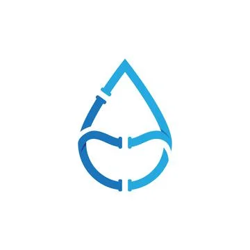 Plumbing logo Vector icon design illustration Stock Illustration