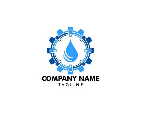 Plumbing logo vector icon illustration design Stock Illustration