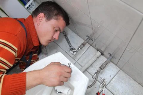 Plumbing 스톡 사진