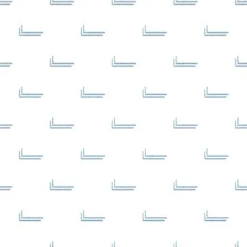 Plumbing pipe sections creating a seamless pattern Stock Illustration