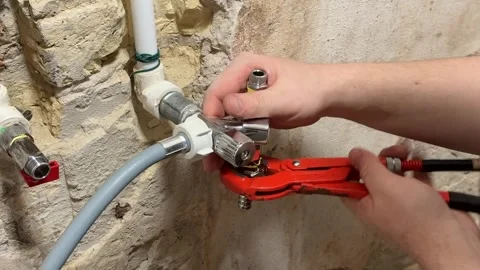 Plumbing Repair Tools Stock Footage 310494179