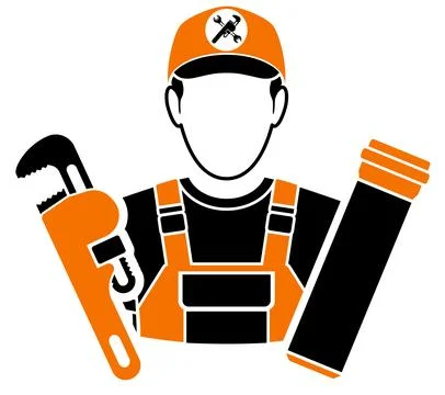 Plumbing Service Concept Stock Illustration