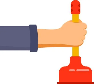 Plumbing Service Concept 스톡 일러스트