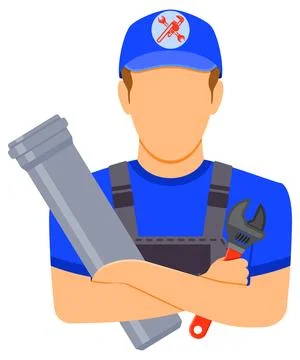Plumbing Service Concept Stock Illustration