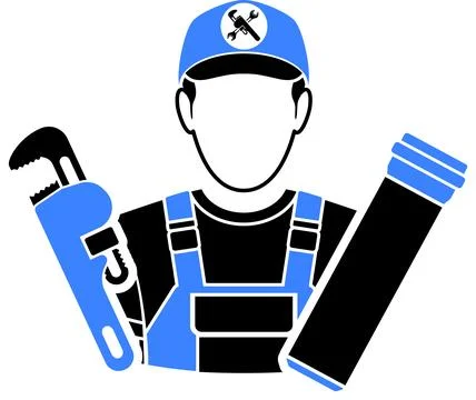 Plumbing Service Concept Stock Illustration