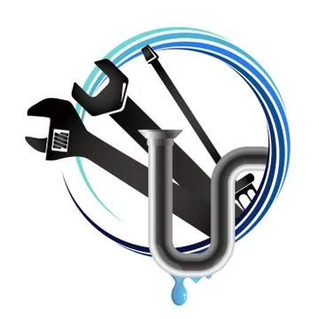 Plumbing service vector Stock Illustration