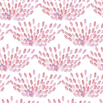 Plume pattern Stock Illustration