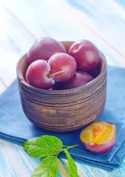 Plums Stock Photos