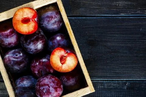 Plums Stock Photos