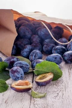 Plums Stock Photos