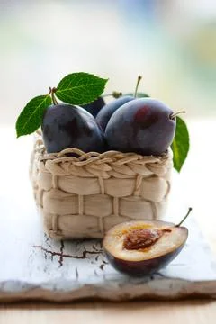 Plums Stock Photos