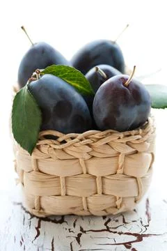 Plums Stock Photos
