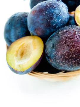 Plums Stock Photos