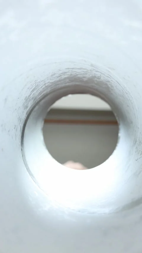Plunger clears clogged drain pipe Stock Footage 337160468