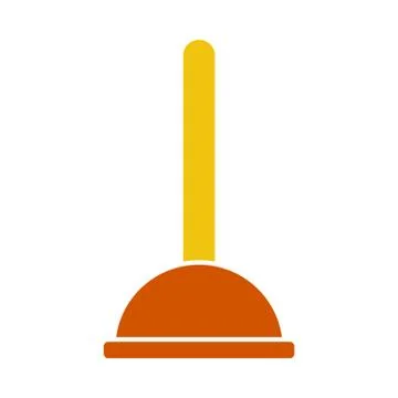 Plunger Icon Stock Illustration