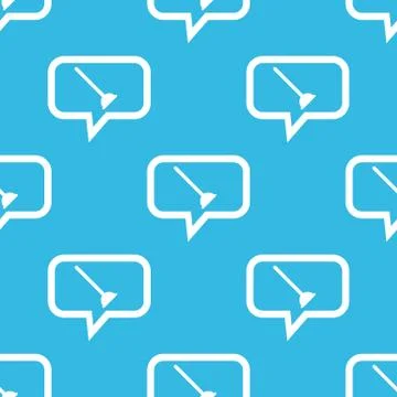 Plunger message pattern Stock Illustration