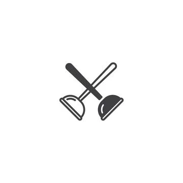 Plunger. Vector icon template Stock Illustration