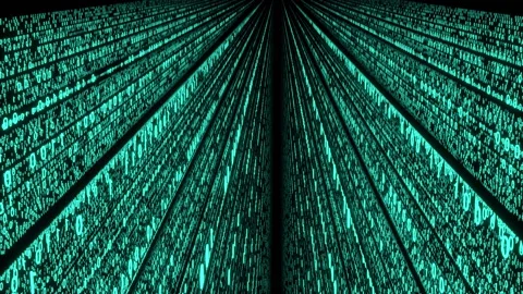 Plunging in big data flow Stock Footage 152256096