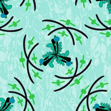 Plus and arc Stock Illustration