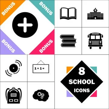 Plus computer symbol Stock-Illustration