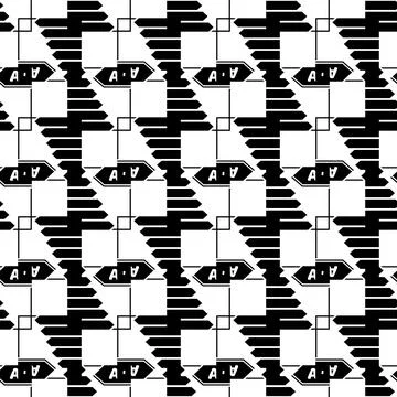 A plus economy pattern seamless vector Stock Illustration