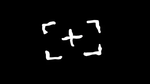 Plus Frame hand drawn frame by frame stop motion over black background Stock Footage 203219514