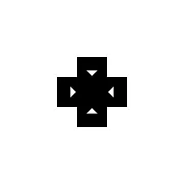 Plus icon. Cross sign. Simple style Christian holiday poster background sym.. 스톡 일러스트