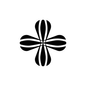Plus icon. Cross sign. Simple style Christian holiday poster background sym.. Stock Illustration
