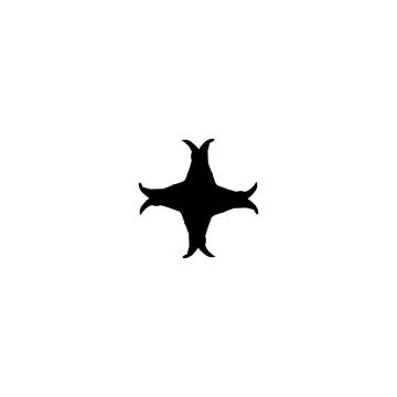 Plus icon. Cross sign. Simple style Christian holiday poster background sym.. Stock Illustration