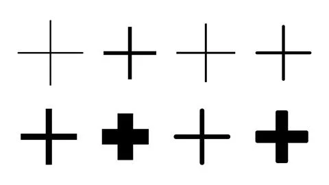 Plus Icon set. Add plus icon Stock Illustration