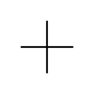 Plus Icon vector. Add plus icon Stock Illustration