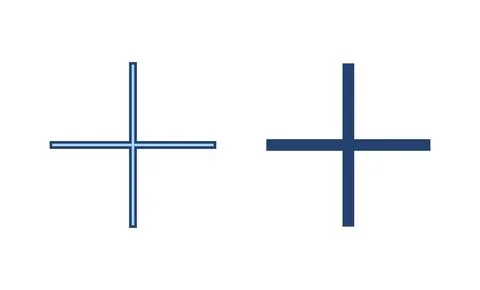 Plus icon vector. Add plus sign and symbol イラスト素材