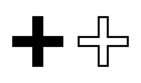 Plus Icon vector. Add plus icon. Addition sign. Medical Plus icon 스톡 일러스트