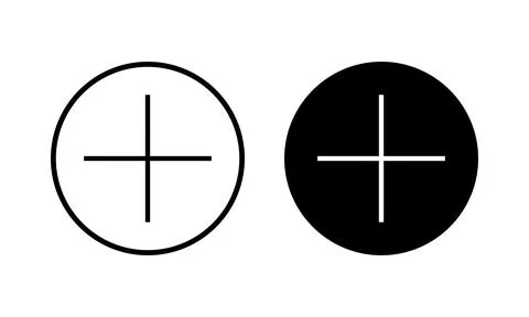 Plus Icon vector illustration. Add plus sign and symbol 스톡 일러스트