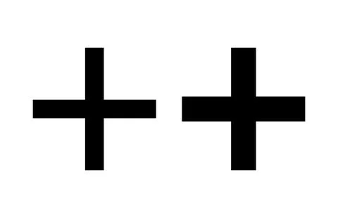 Plus Icon vector illustration. Add plus sign and symbol Stock Illustration