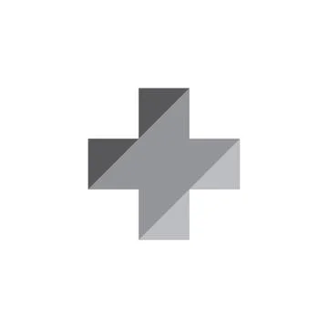 Plus medical gradient logo vector Stock-Illustration