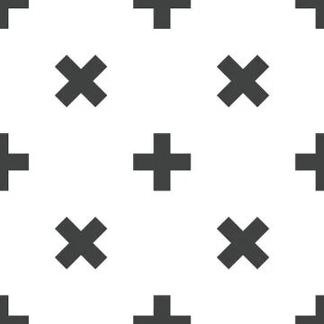 Plus pattern 스톡 일러스트
