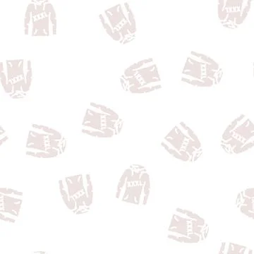 Plus size clothing glyph vector seamless pattern イラスト素材