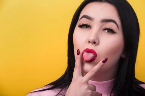 Plus size model Stock Photos