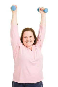 Plus Sized and Healthy Stock Photos