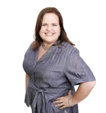 Plus Sized Self-Esteem Stock Photos