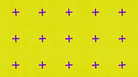 + Plus Sketch Texture On Yellow Background Stock Footage 229191161