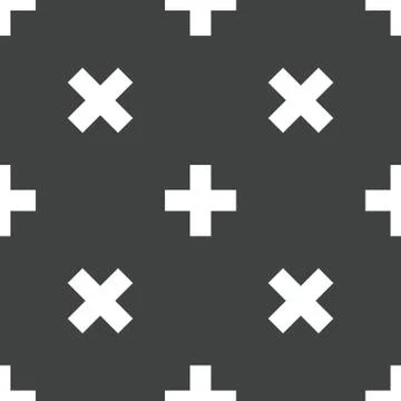 Plus symbol pattern イラスト素材
