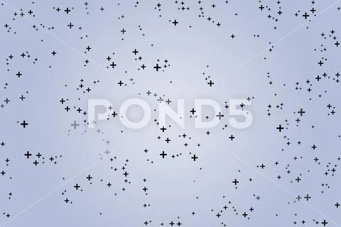 Plus symbols of different sizes and opacity seamless background pattern ...