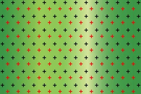 Plus symbols seamless background pattern vector illustration. Stock Illustration