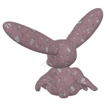 Plush bunny Stock Illustration