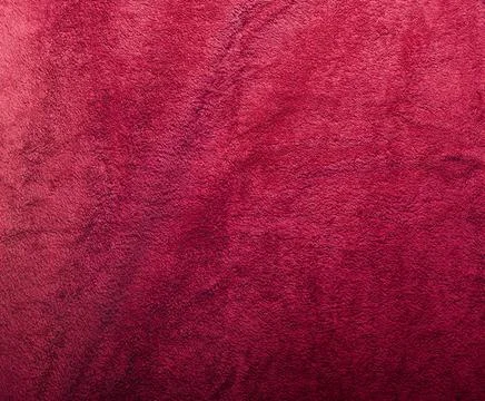 Plush Red Texture Plush red fabric texture in detail Copyright: xZoonar.co... 스톡 사진